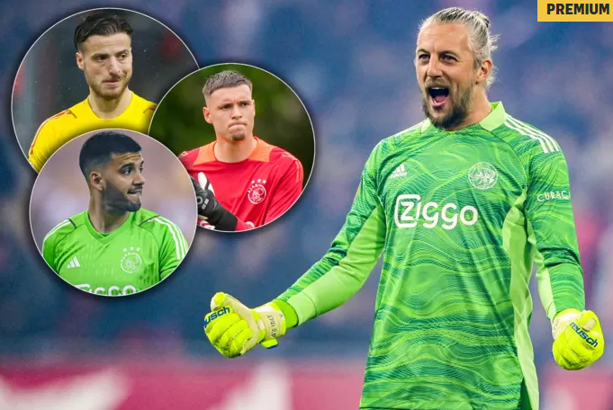 Pasveer was surprised by starting position: 'But I'm at Ajax to play'