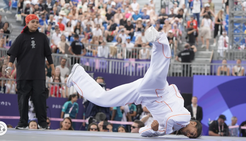 Japan’s b-girl Ami wins Olympic breaking’s first gold medal