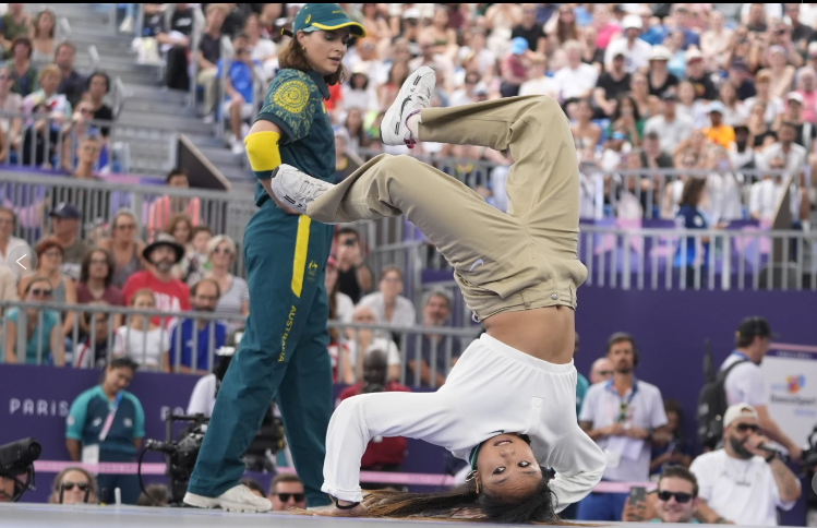 Japan’s b-girl Ami wins Olympic breaking’s first gold medal