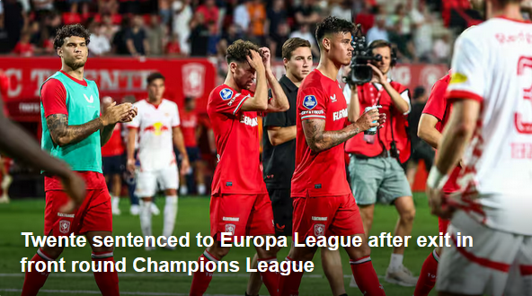 Twente veroordeeld tot Europa League na exit in voorronde Champions League